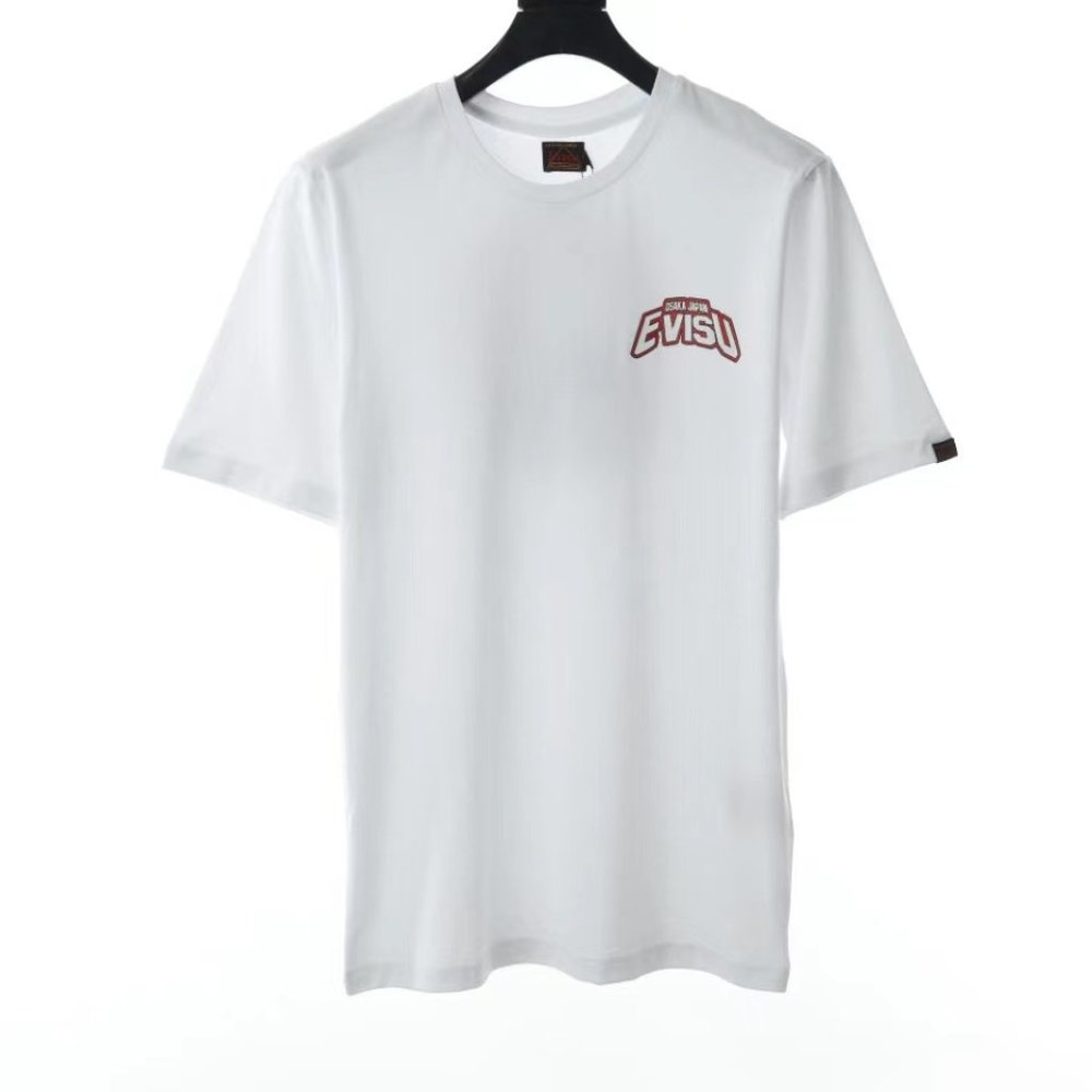 EVISU White printed T-shirt